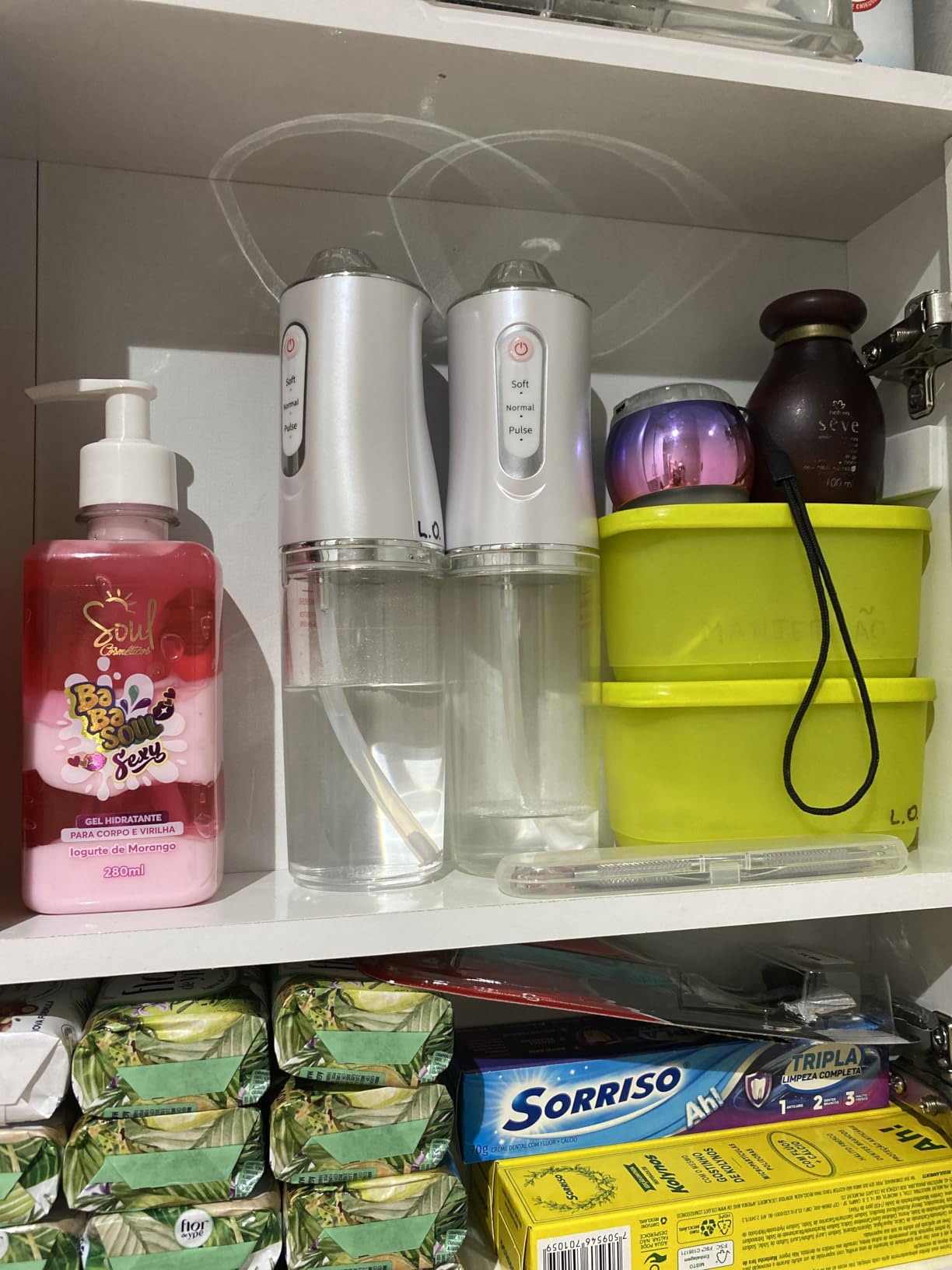 Cliente recomendando o irrigador oral portátil